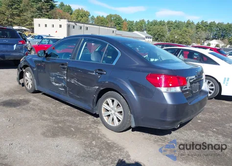 2011 Subaru Legacy 2.5I Premium from USA, damaged, VIN 4S3BMBG68B3224542